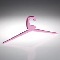 Hanger Pocket-sized clothes hanger pink 1